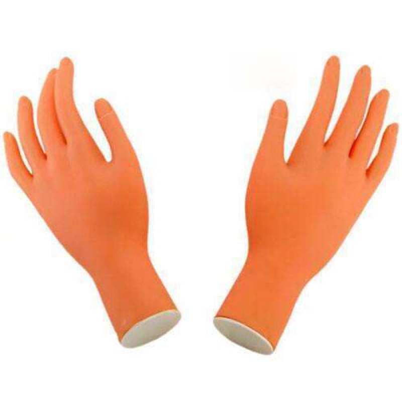 Soft Adjustable Plastic Hand Model (pair), 10032 BB 